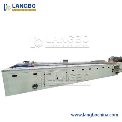 Extrusora de doble tornillo cónica de PVC para cable de tronco de perfil de conducto de canal de extrusión de perfiles