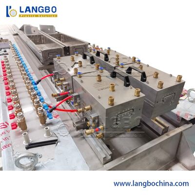 Extrusora de plástico Máquina para hacer perfiles de cable de PVC