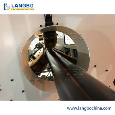 Línea de producción de conductos de cable PE/máquina de extrusión de tubos de núcleo de silicio HDPE