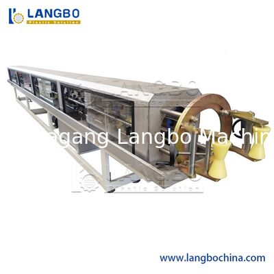 SZ75/38 Línea de extrusión de tubos de PE de 160-400MM / Máquina de fabricación de tubos de HDPE / Línea de producción de tubos de plástico