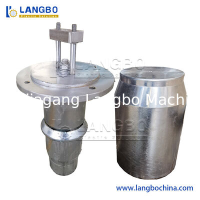 U R Rectángulo de forma cuadrada Plástico automático UPVC PVC PP máquina de ruido de tubería de PVC tubo de expansión máquina de toma de toma de toma