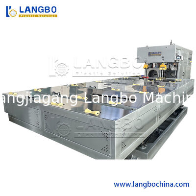 Máquina de extrusión de tuberías de PVC de plástico totalmente automática