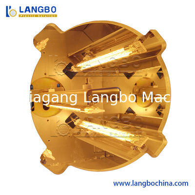 Máquina de extrusión de tuberías de PVC de plástico totalmente automática