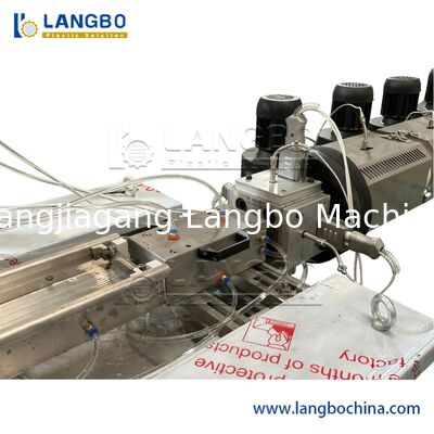 Máquina extrusora de perfiles de PVC para etiquetas de precios de plástico de PVC para supermercados