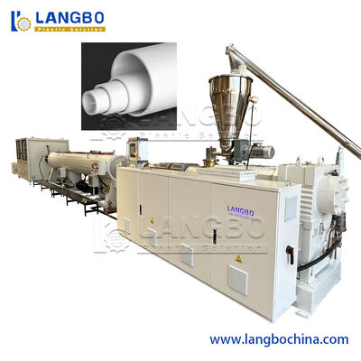 Capacidad de máquina plástica de la fabricación del tubo del PVC 300kg/tubo del PVC