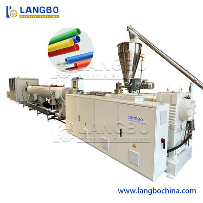 Máquina extrusora de plástico Equipo de plástico Tubo de PVC PP PE Extrusora Tubo de PVC Máquina para fabricar tubos