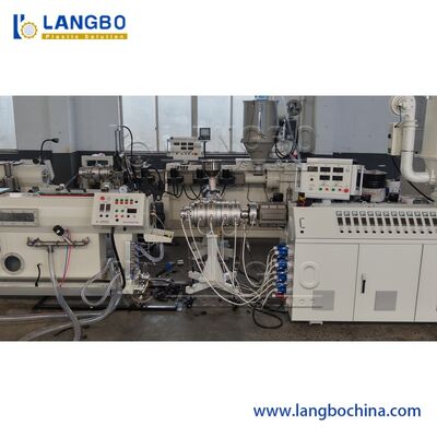 Línea de extrusión de tuberías de PE Modelos personalizables que reducen las fallas del equipo