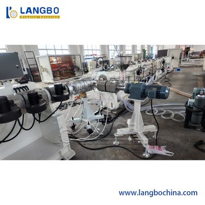 Línea de extrusión de tuberías de PE de doble capa simple/múltiple de 75-315 mm / Máquina para fabricar tuberías de HDPE / Línea de producción de tuberías de plástico