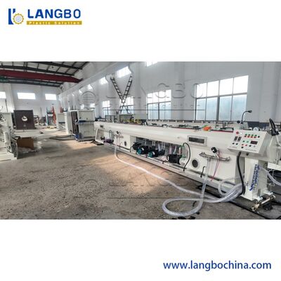 Línea de extrusión de tuberías de PE de doble capa simple/múltiple de 75-315 mm / Máquina para fabricar tuberías de HDPE / Línea de producción de tuberías de plástico
