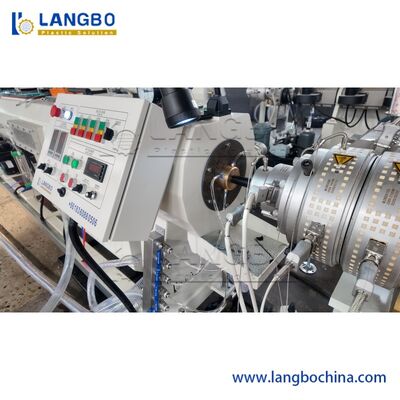 Línea de extrusión de tuberías de PE de doble capa simple/múltiple de 75-315 mm / Máquina para fabricar tuberías de HDPE / Línea de producción de tuberías de plástico