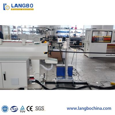 Línea de extrusión de tuberías de HDPE PE con rango de tubería de 16-800 mm y capacidad de 60-900 kg para tuberías de agua y conductos