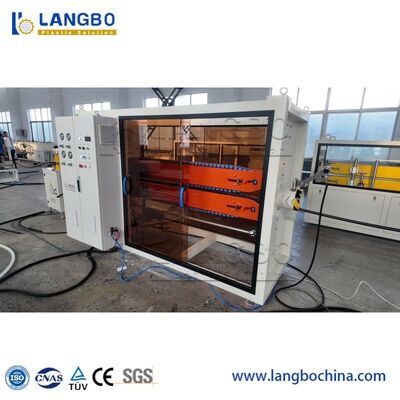 Línea de extrusión de tuberías de HDPE PE con rango de tubería de 16-800 mm y capacidad de 60-900 kg para tuberías de agua y conductos