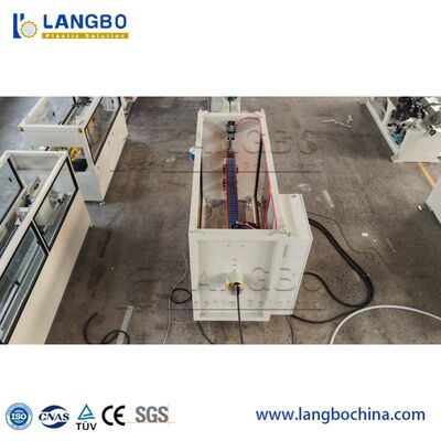 Máquina extrusora de tuberías de PE / HDPE de 16-400 mm y línea de producción de tuberías de plástico