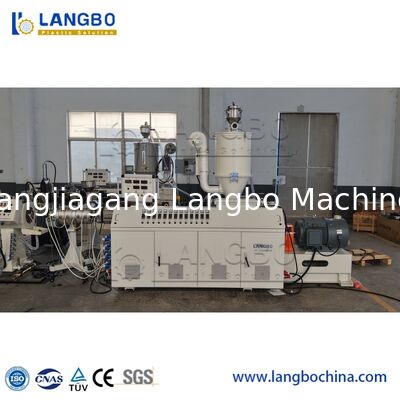 Línea de extrusión de tuberías de PE SZ60/38 / Máquina para fabricar tuberías de HDPE / Línea de producción de tuberías de plástico