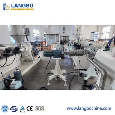 20-90mm PE HDPE PPR plástico tubo de suministro de agua gas aceite tubo de extrusión línea de producción extrusora de tornillo único máquina de fabricación de tuberías