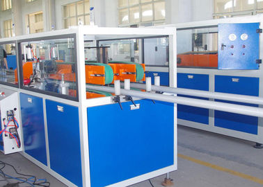 Máquina gemela cónica de la producción del tubo del Pvc del tornillo del motor de Siemens, tubo del PVC que hace la máquina