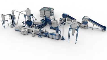 Machacando el plástico inútil que recicla la máquina 600 de la granulación - capacidad grande 3000kg/H