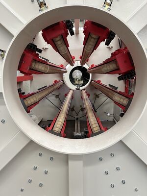 Máquina de fabricación de plástico UPVC de 900 kg/h y 400-710 mm, fábrica en China