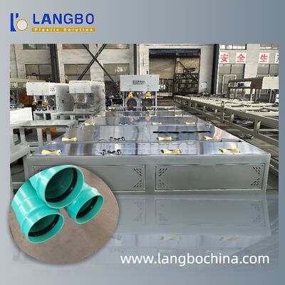 Máquina de campana de tubería | Calentamiento uniforme, formación de manguito consistente