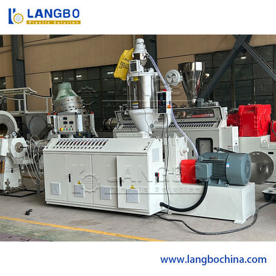 PE Pipe Extruder | Automatic Feeding System High-Precision Screw for Uniform Mixing
