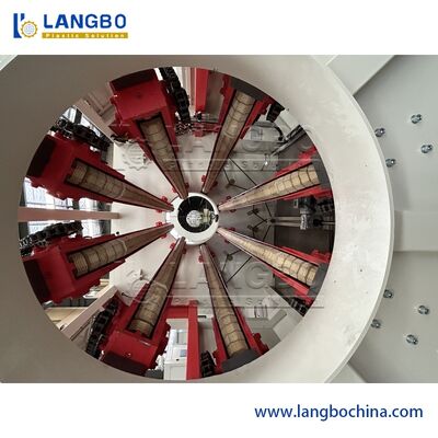 Línea de extrusión de tuberías de PVC | Adecuado para diámetros de tubería de 16 mm a 800 mm Control de precisión