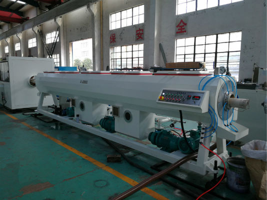 Tubo del PVC que hace la máquina, extrusor del tubo del PVC, extrusor de tornillo gemelo cónico