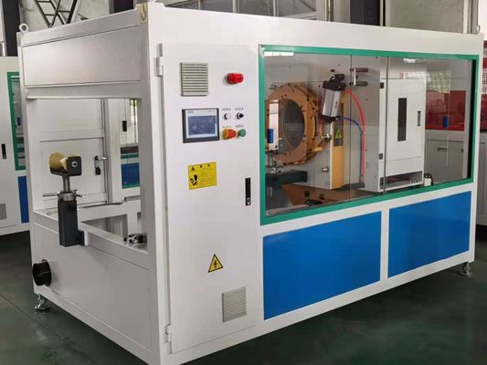 Línea modificada para requisitos particulares máquina plástica de la protuberancia del tubo del color PE de la fabricación del tubo para el diámetro grande