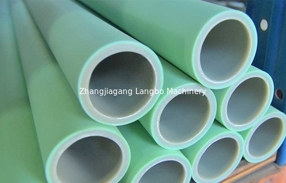 Maquinaria línea de producción de tuberías de PE HDPE de plástico agua potable drenaje de aguas residuales tubo de fabricación de la máquina