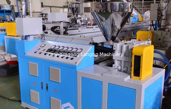 Línea de extrusión de tuberías HDPE de alta producción de 20-110 mm / línea de producción de tuberías de polietileno