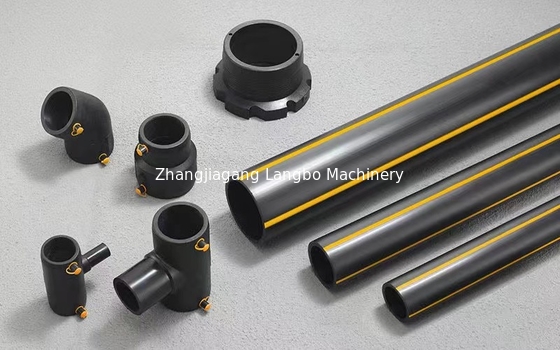 Máquina de extrusión de tuberías HDPE de plástico Línea de producción de tuberías de suministro de agua de alta potencia 90 mm