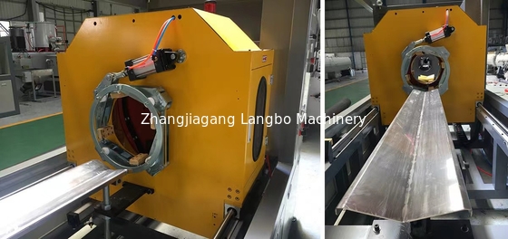 Fácil de operar Línea de producción de extrusión de tuberías de plástico HDPE PE