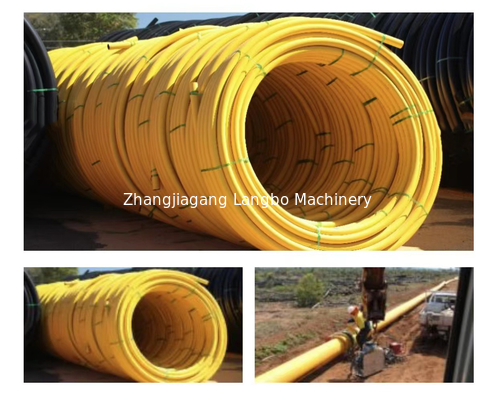 Máquina de fabricación de tubos de plástico HDPE PE de diámetro pequeño con diseño de tornillo único