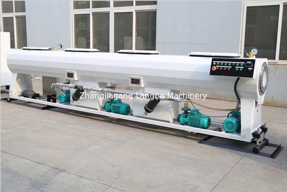 16-630mm PPR tubo de conducto extrusor de tornillo único máquina de fabricación de plástico para el suministro de gas de agua