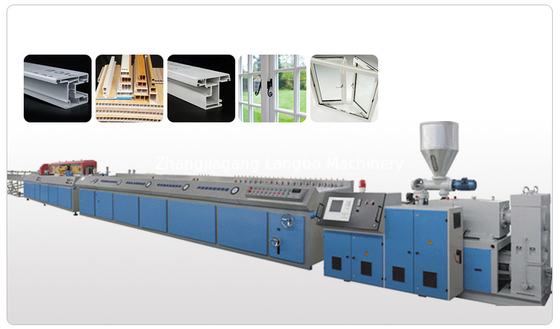 Decoración de interiores y exteriores Máquina para hacer paneles de WPC con flautas Máquina para hacer líneas de extrusión de paneles de pared WPC