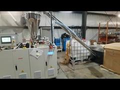 Línea de la protuberancia del perfil del PVC