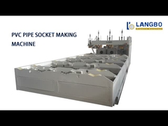 El PVC de los zócalos de U y de R instala tubos la máquina 800m m de Belling con el altos motor y salida