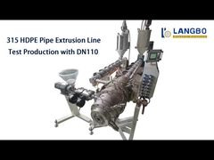 110-315MM línea de extrusión de tuberías de HDPE ABA