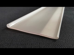 Maquinaria de etiquetado de precios de la etiqueta de precios de la extrusora de plástico transparente de perfil de PVC máquina de fabricación Makin