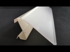 Extrusora de un solo tornillo de plástico Etiqueta de PVC suave Etiqueta de precio Estantes de supermercados Línea de producción de extrusión