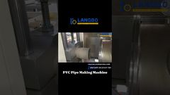 Máquina para Fabricación de Tuberías de PVC – Extrusión y Enchufe en una Línea #máquina #extrusióndetuberías #tuberíapvc