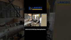 Máquina para fabricar tuberías PPR SJSZ-6533#tuberiappr #extrusióntubería