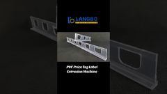 Máquina de Extrusión para Etiquetas de Precios de PVC para Estantes de Supermercado