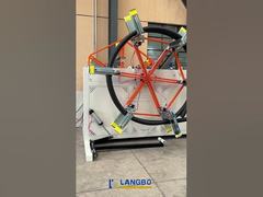 Máquina Eficiente de Bobinado de Tuberías | Aumentando la Productividad en la Extrusión de Tuberías#BobinadoraDeTuberías#MaquinariaPlástica