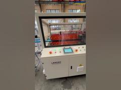 Línea de producción de tubería doble de PVC de 25-40 mm #extrusorabietornillo #máquinadeextrusióndetubería #conductodePVC