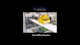Máquina abocardadora de tubos de PVC de 160-400 mm | Conformación estable Cambio rápido de molde #máquina #maquinariadeplástico
