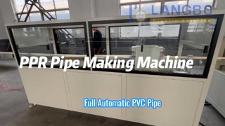 Máquina para fabricar tubos PPR completamente automática