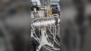 Máquina para fabricar tubos de PE de 20-110 mm