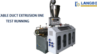 Eficiencia de producción de máquinas de tubos de PE