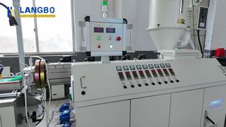 Prueba de línea de producción de perfiles Waterstop | Demostración completa del proceso de extrusión